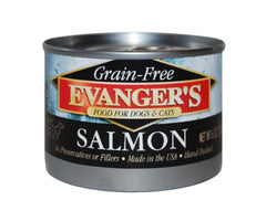 Evanger's Grain-Free Canned Dog & Cat Food Salmon 6-oz