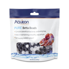 Aqueon PURE Betta Water Care Beads Black & White 8.8-oz