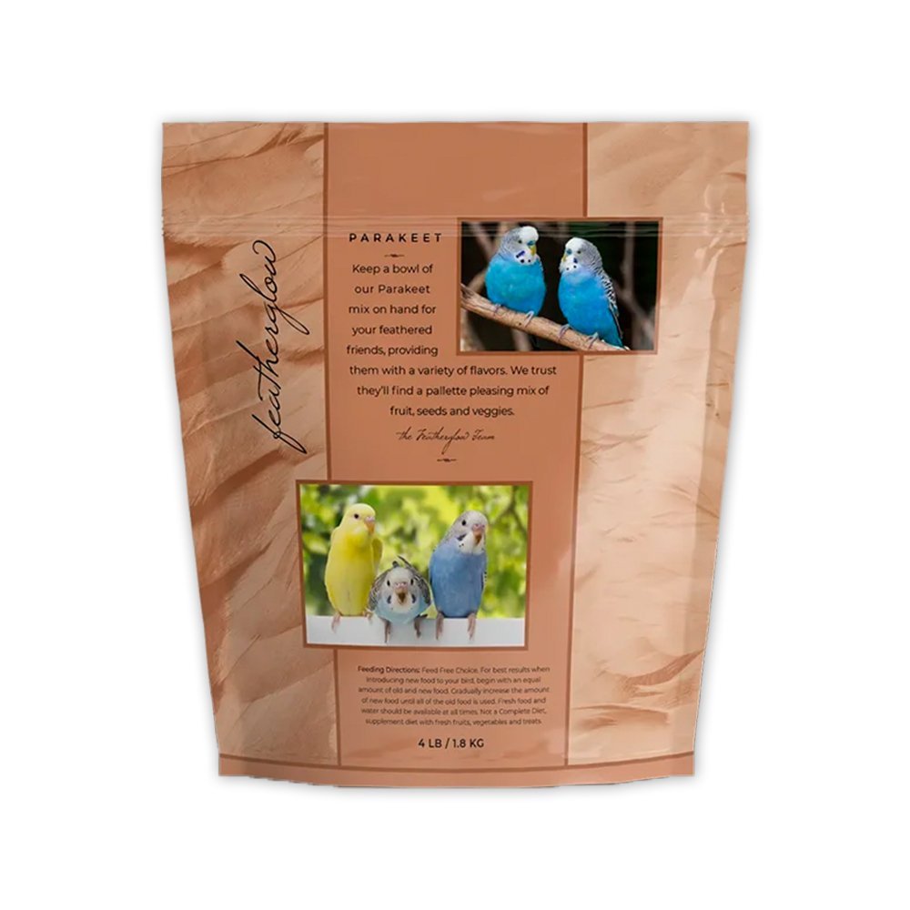 Volkman Seed Company Featherglow Parakeet Treat 4-lb, Kwik Pets