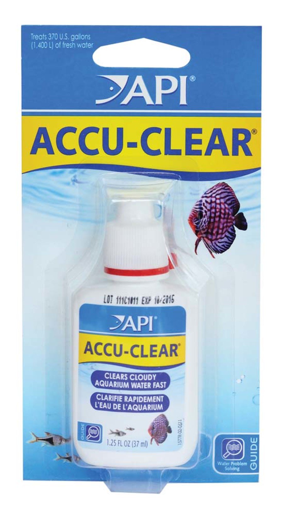 API Accu-Clear Aquarium Water Clarifier 1.25-oz