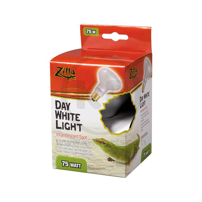 Zilla Incandescent Spot Bulbs Day White, 75 W, Zilla