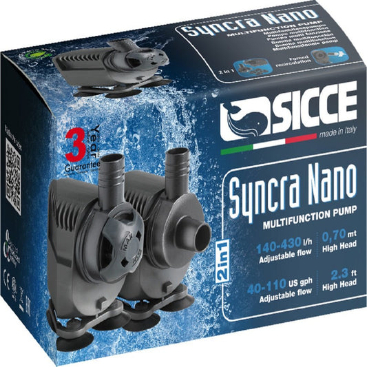 Sicce Syncra Silen Nano Pump - 110 GPH, Sicce