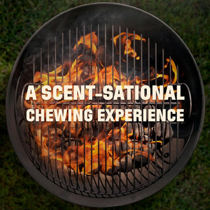 Barkworthies Naturally Smoked Rib Bones Dog Treats Medium 10 Count