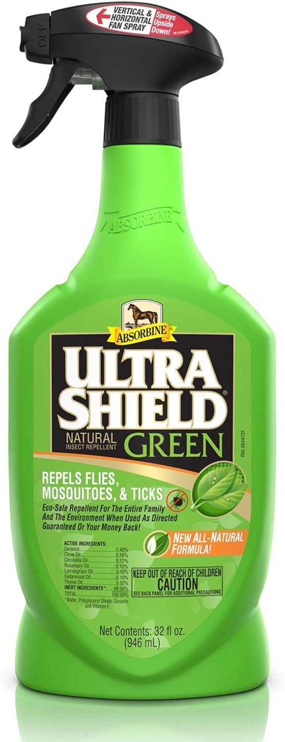 Pyranha Zero-Bite Natural Horse Insect Repellent Spray 32-oz
