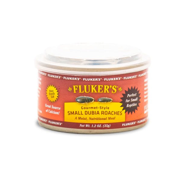 Fluker's Gourmet-Style Small Dubia Roaches Reptile Food 1.2-oz