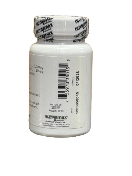 Nutramax Cobalequin B12 Advance Capsule Supplement for Dogs  Medium/Large 45 Count