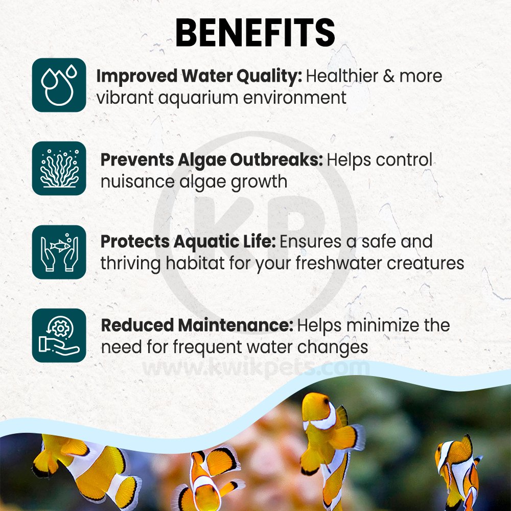 Benefits of Vibrant Freshwater Aquarium Cleaner 8-oz