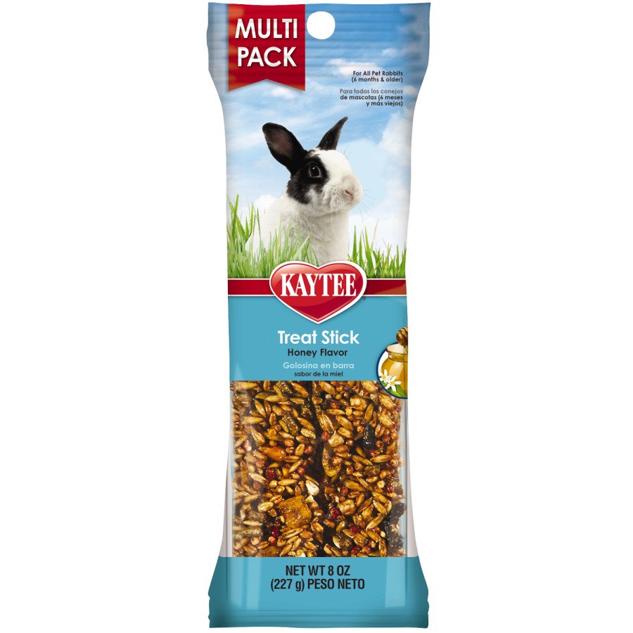 Kaytee Honey Flavor Treat Stick for Rabbit 8-oz, Kwik Pets