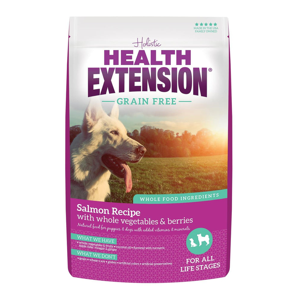Health Extension Grain-Free Dry Dog Food Salmon Recipe 4-lb