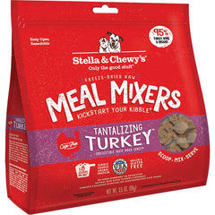 Stella & Chewy's Freeze-Dried Raw Meal Mixers Dog Food Tantalizing Turkey 3.5-oz