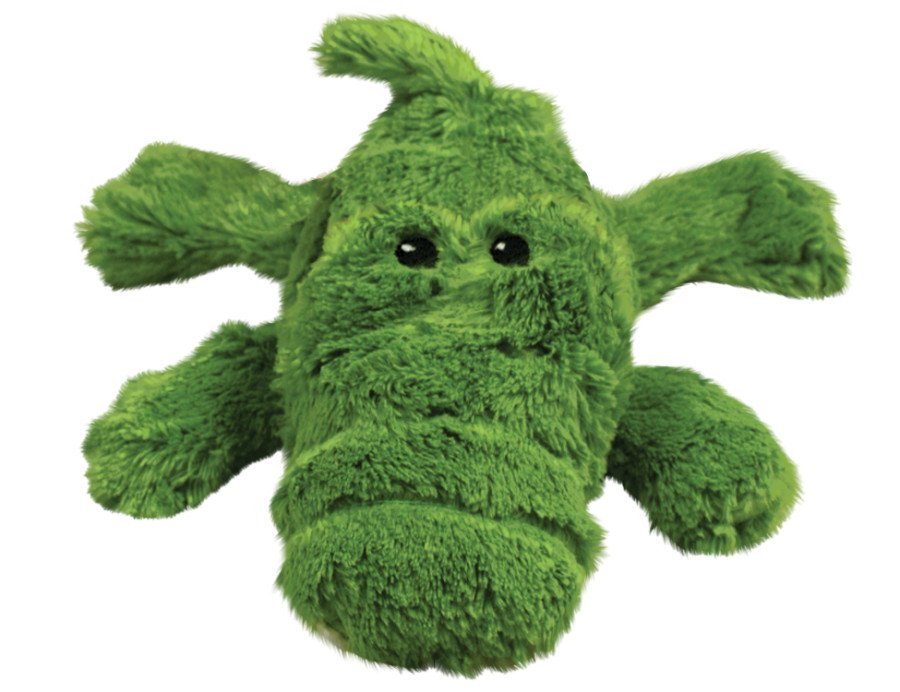 KONG Cozie Ali Alligator Plush Dog Toy Green Extra Large