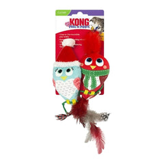 KONG Holiday Pull-A-Partz Cat Toy Luvs Bird One Size