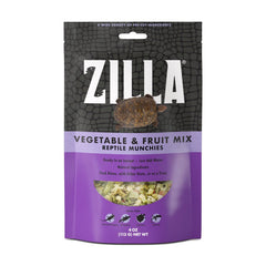 Zilla Reptile Munchies Vegetable & Fruit Mix Reptile Food 4-oz