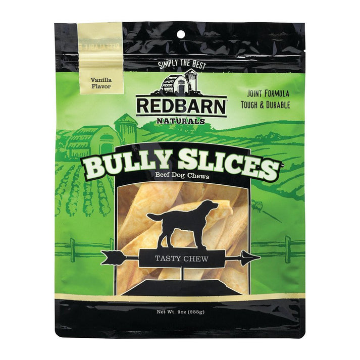 Redbarn Bully Slices Dog Chew Treats Vanilla 9-oz