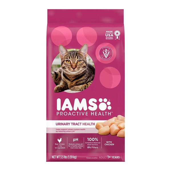 IAMS Urinary Tract Health Adult Dry Cat Food Chicken 3.5-lb