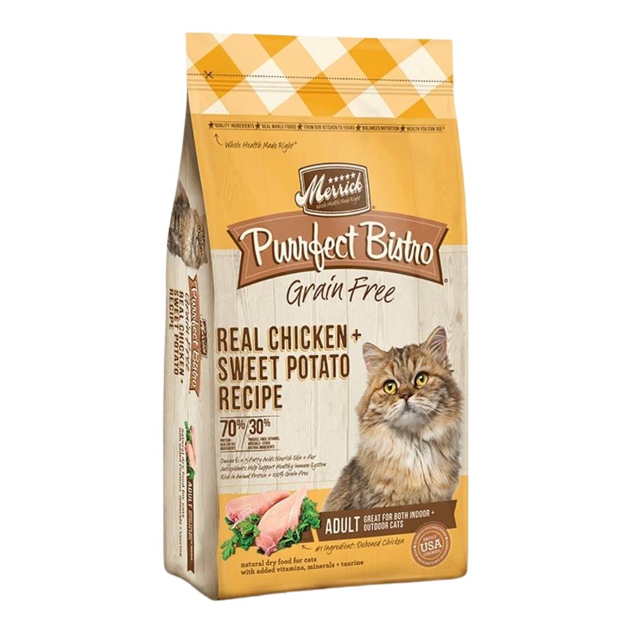 Merrick Purrfect Bistro Grain-Free Adult Dry Cat Food (Chicken & Sweet Potato)