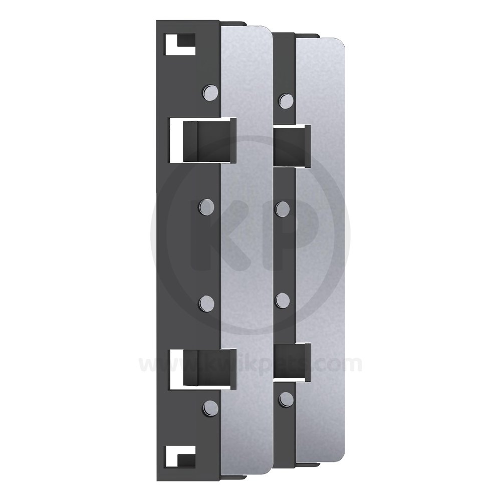 Flipper Cleaner Stainless Steel Replacement Blades for Glass Aquariums Black Nano 2 Count, Kwik Pets