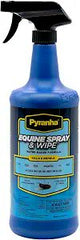 Pyranha Equine Spray & Wipe Insect Repellent for Horses 32-oz