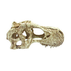 Komodo T-Rex Skull Reptile Hideout Tan Large