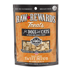 Northwest Naturals Raw Rewards Freeze Dried Dog & Cat Treats Sweet Potato 2-oz