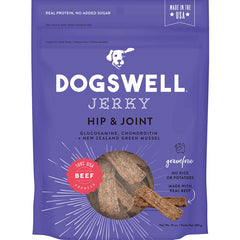 Dogswell Hip & Joint Jerky Dog Treats Beef 10-oz