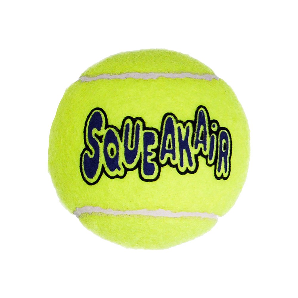 KONG Air Dog Squeakair Tennis Ball Dog Toy X-Small 3 Count, Kwik Pets