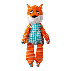 KONG Floppy Knots Fox Dog Toy Extra Large