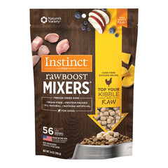 Instinct Raw Boost Mixers Freeze-Dried Dog Food Topper Chicken Recipe 14-oz