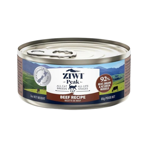ZIWI Peak Canned Wet Cat Food Beef 3-oz