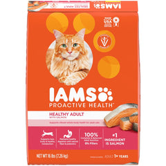 IAMS Proactive Health Adult Dry Cat Food Salmon 16-lb