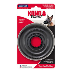 KONG Extreme Donut Dog Chew Toy Black Medium / Large