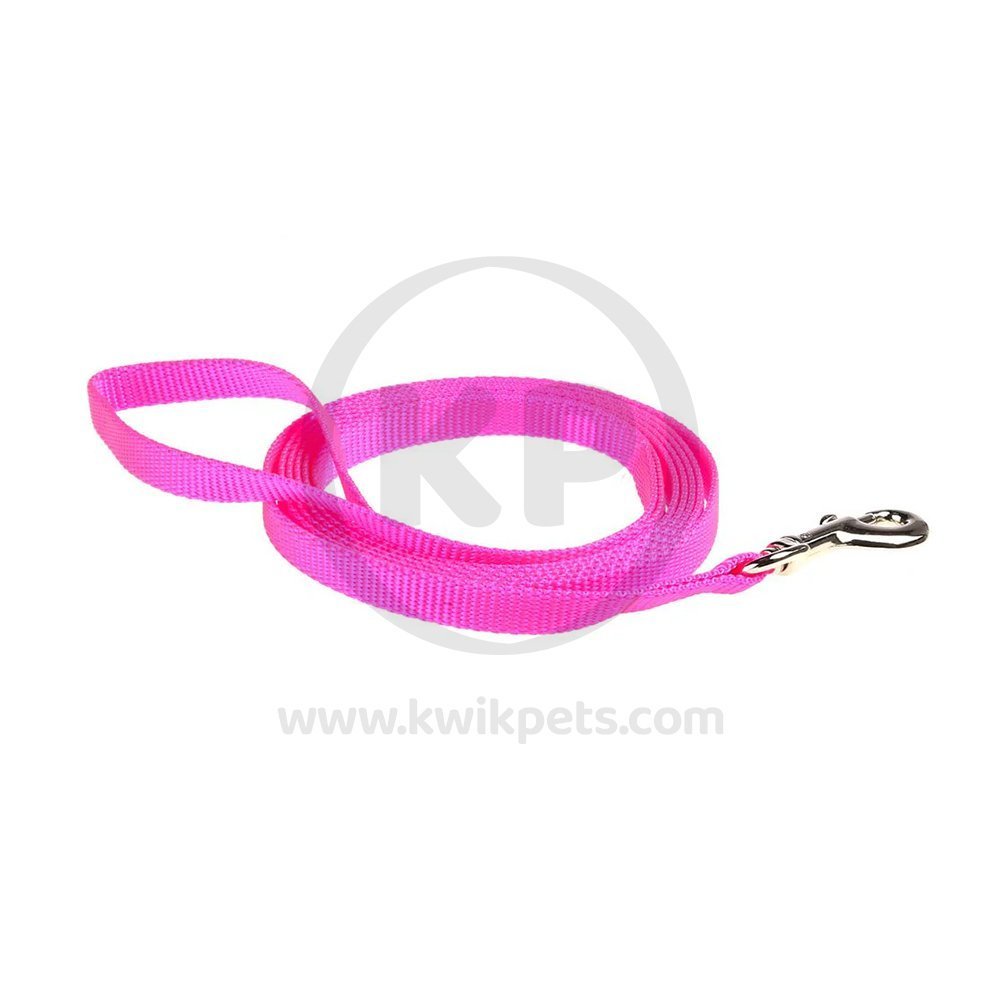 Back of Valhoma Chicken Leash Hot Pink