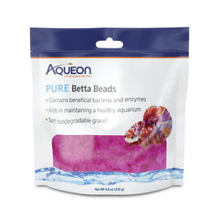 Aqueon PURE Betta Water Care Beads Pink 8.8-oz