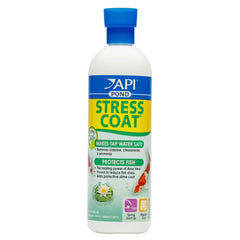 API Pond Stress Coat Tap Water Safe Conditioner for Fish 16-oz