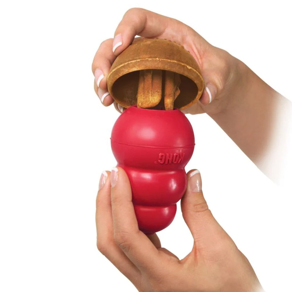 How to use - KONG Marathon Peanut Butter Dog Treats 2 Count Medium