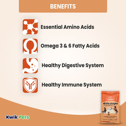 Benefits of CANIDAE All Life Stages Dry Dog Food Lamb Meal & Rice Formula 5-lb