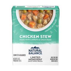 Natural Balance Pet Foods Limited Ingredient Stew Wet Dog Food Chicken 11-oz