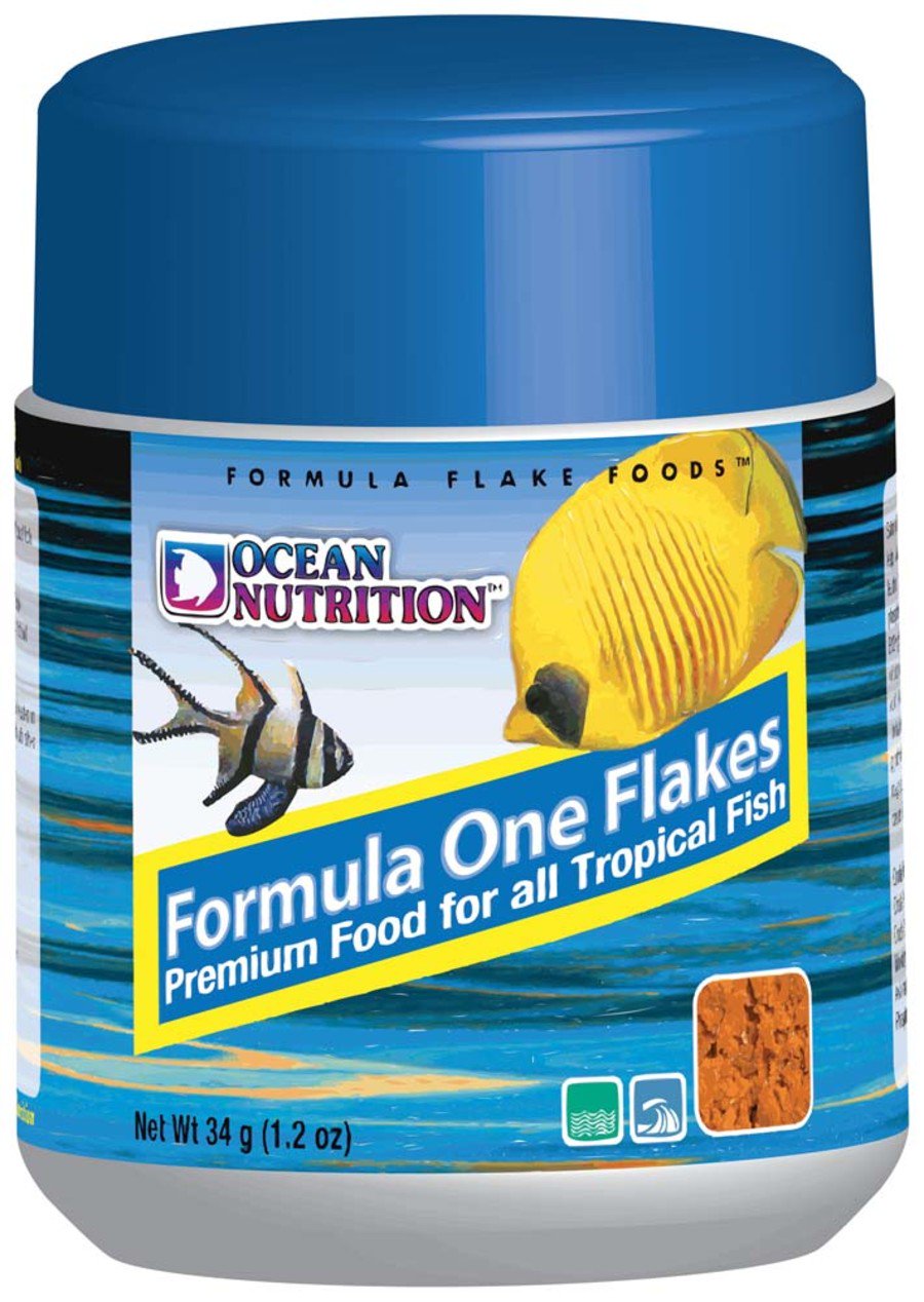 Ocean Nutrition Formula One Flakes Fish Food 1.2-oz