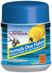Ocean Nutrition Formula One Flakes Fish Food 1.2-oz