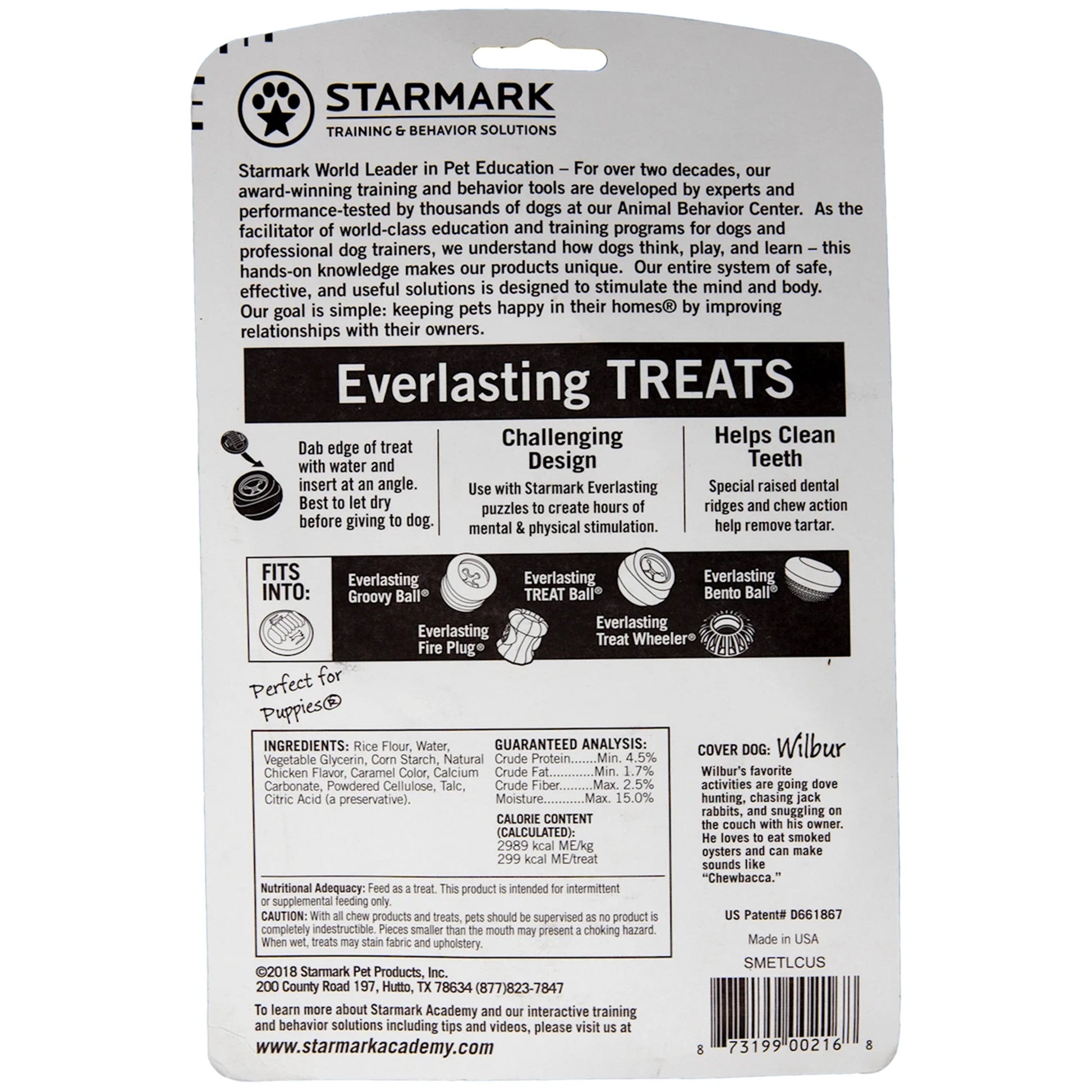Everlasting Made In USA Treat Chicken Large 2 count, StarMark