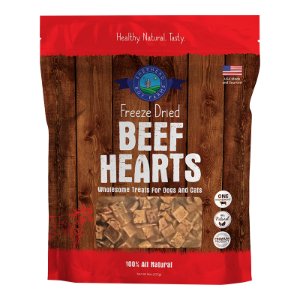 Shepherd Boy Farms Beef Hearts Freeze Dried Dog & Cat Treats 8-oz, Kwik Pets