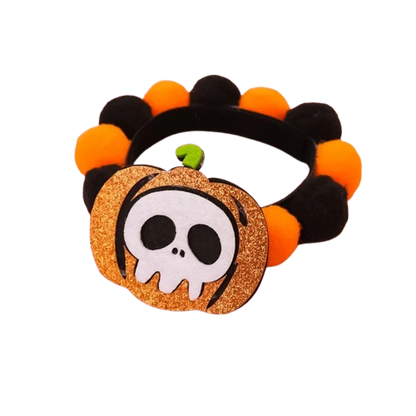 Cheerhunting Halloweek Halloween Pumpkin Cartoon Dog & Cat Collar Cartoon Motifs Pumpkin Medium