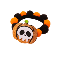 Cheerhunting Halloweek Halloween Pumpkin Cartoon Dog & Cat Collar Cartoon Motifs Pumpkin Medium