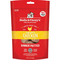 Stella & Chewy's Freeze-Dried Raw Dinner Patties Dog Food Chewy’s Chicken 5.5-oz