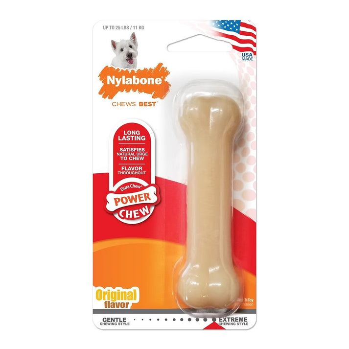 Nylabone Power Chew Dog Toy Original Small/Regular - Up To 25 lbs