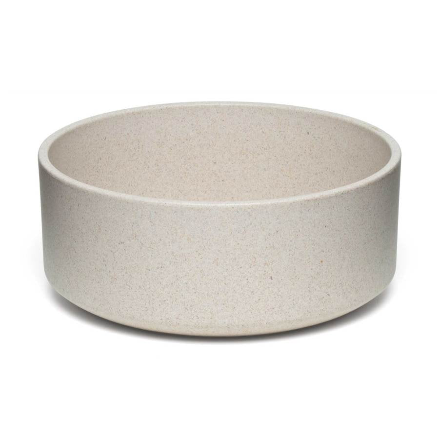 Loving Pets Dolce Bamboo Dog & Cat Dish Oat Small