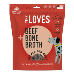 Farmland Traditions Tiny Loves Jerky Dog Treats Beef with Bone Broth 5-oz