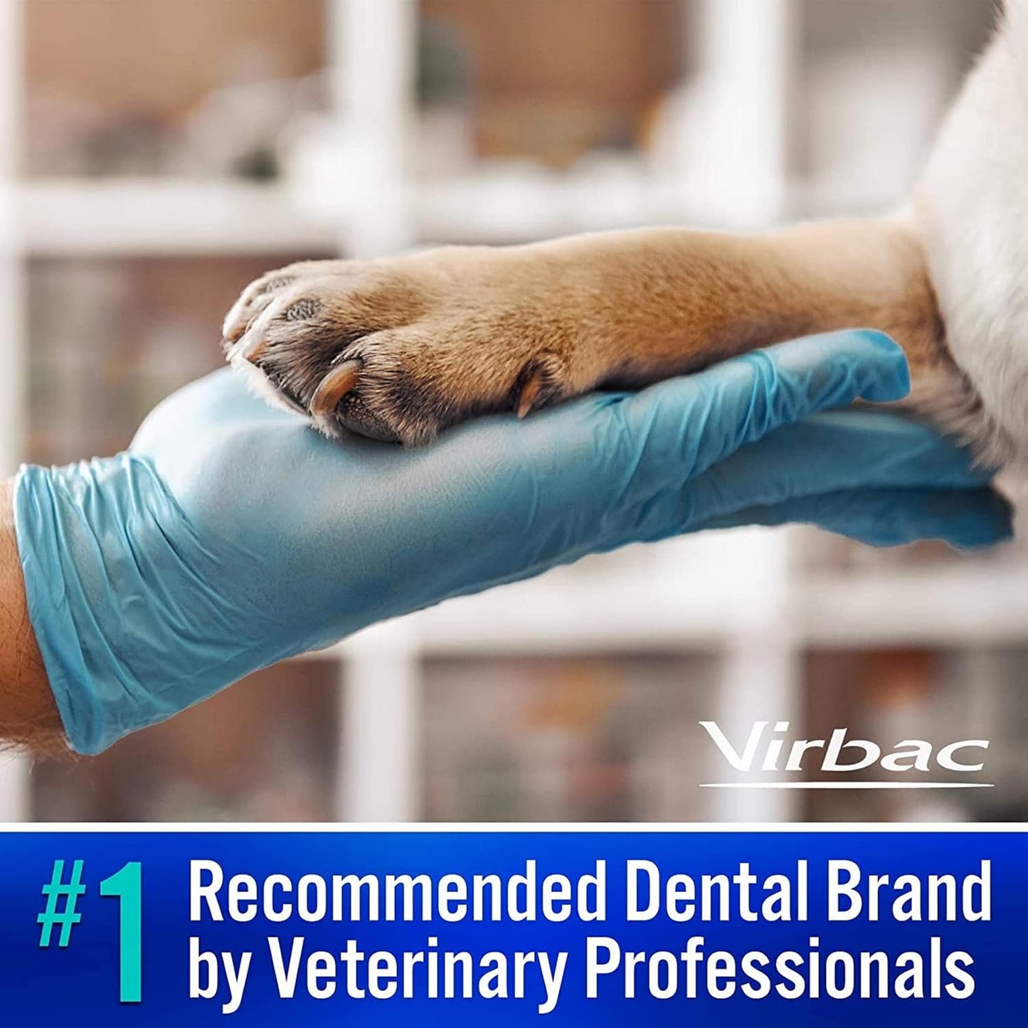 Virbac C.E.T. Enzymatic Dental Chews for Dogs Medium 12.8-oz