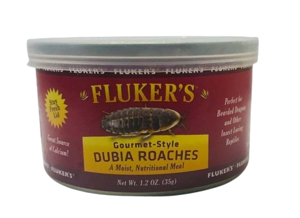 Fluker's Gourmet-Style Dubia Roaches Reptile Food 1.2-oz