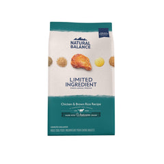Natural Balance Limited Ingredient Wholesome Grains Adult Dry Dog Food Chicken & Brown Rice 4-lb